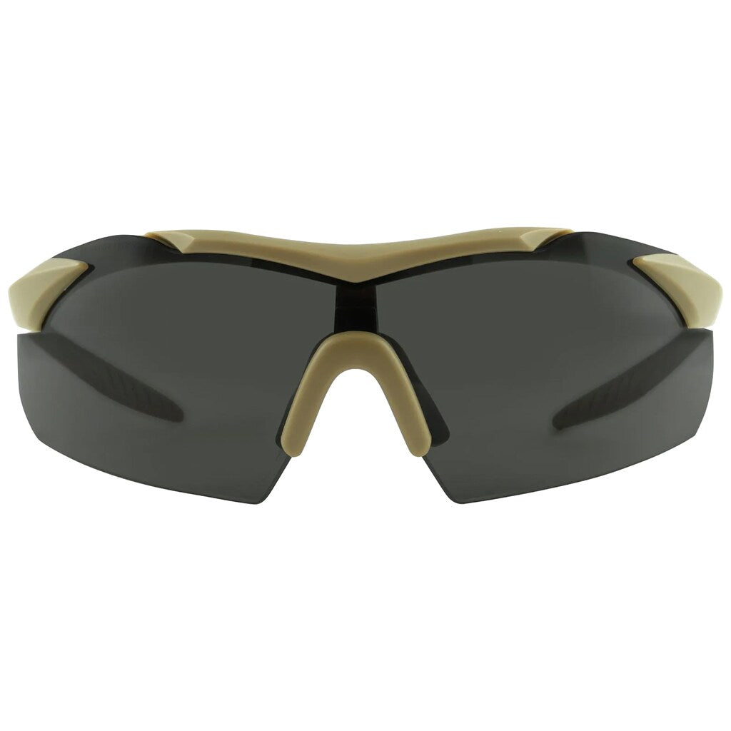 Okulary taktyczne Wiley X Vapor 2.5 Grey/Clear - Matte Tan