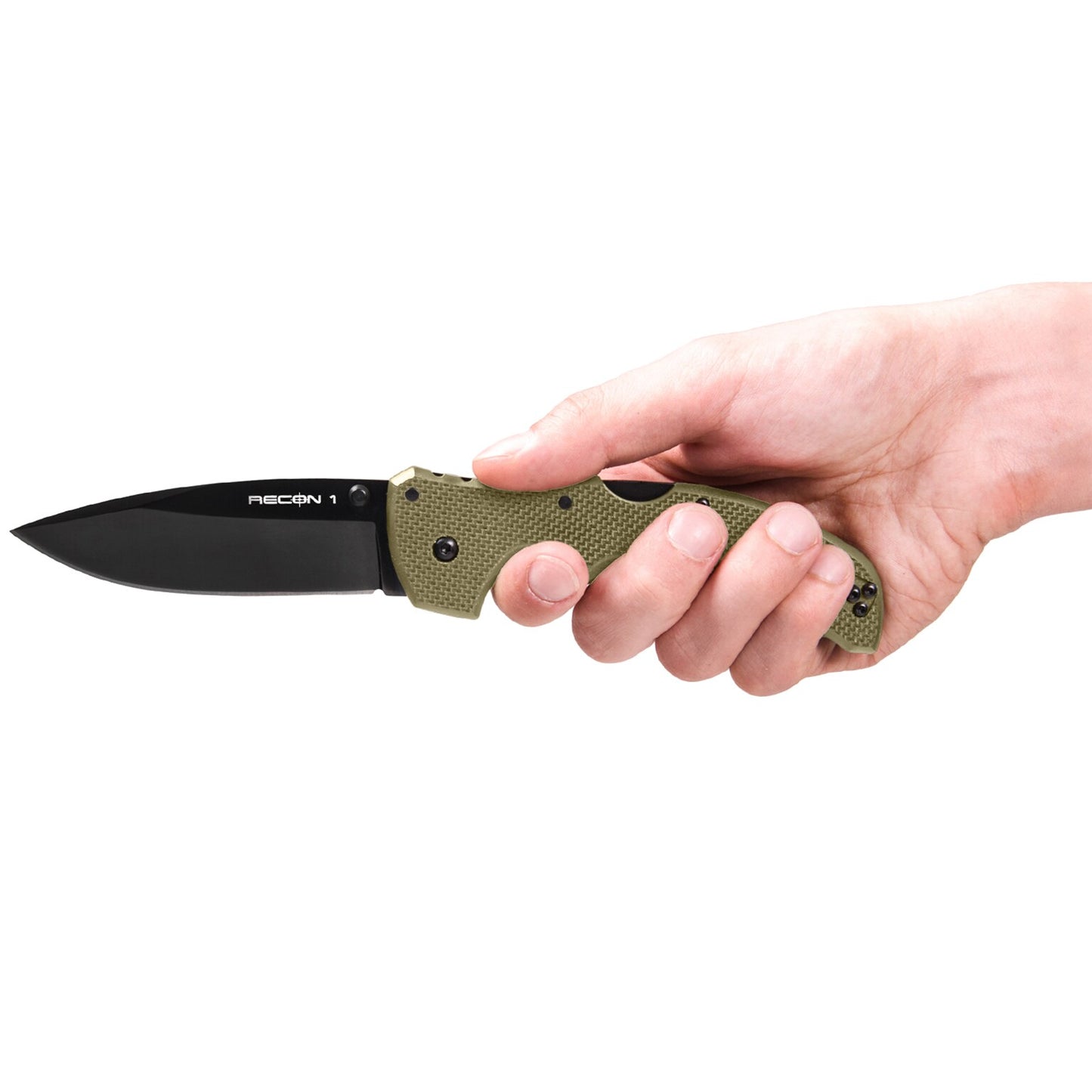 Nóż składany Cold Steel Recon 1 Spear Point S35VN - OD Green