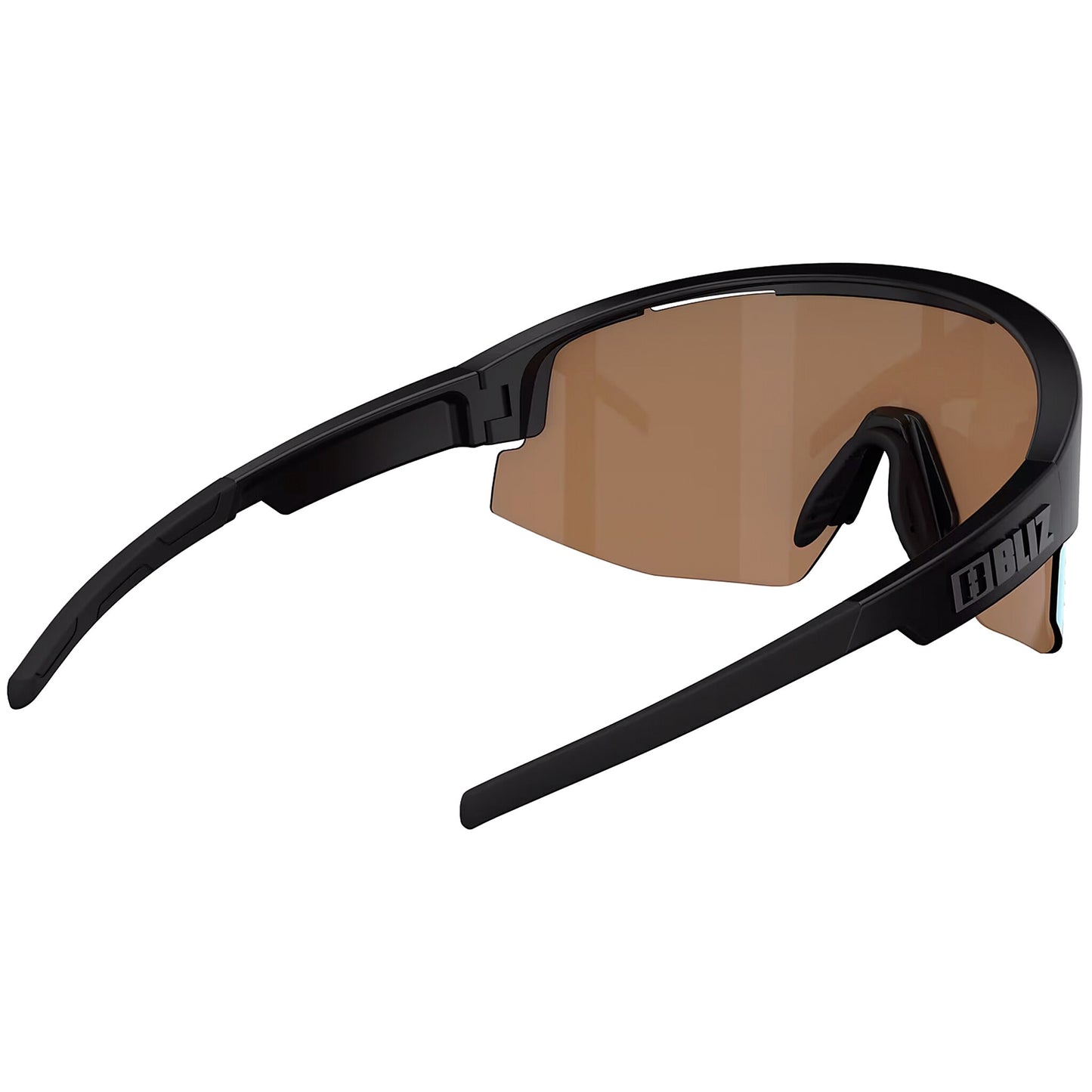 Okulary przeciwsłoneczne Bliz Matrix Nano Optics - Black/Coral Orange Blue