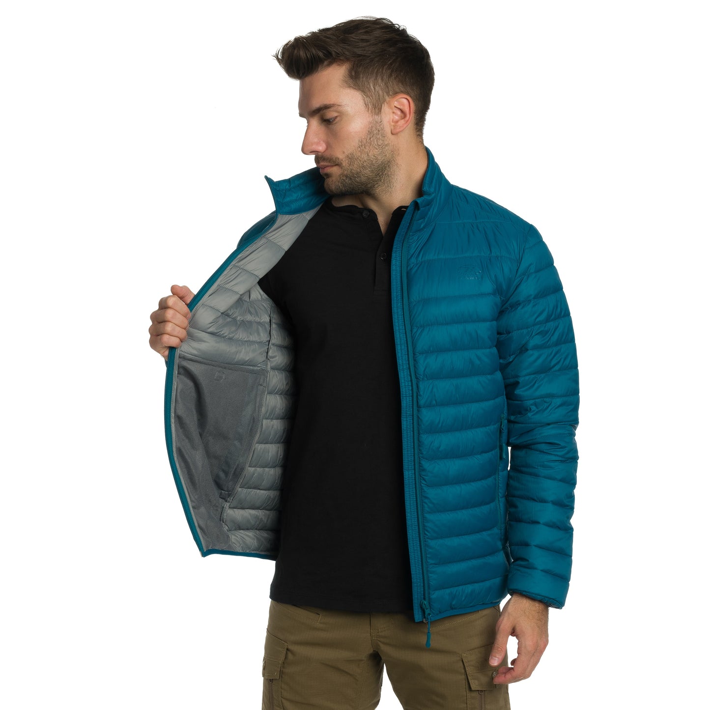 Kurtka Highlander Outdoor Fara - Petrol