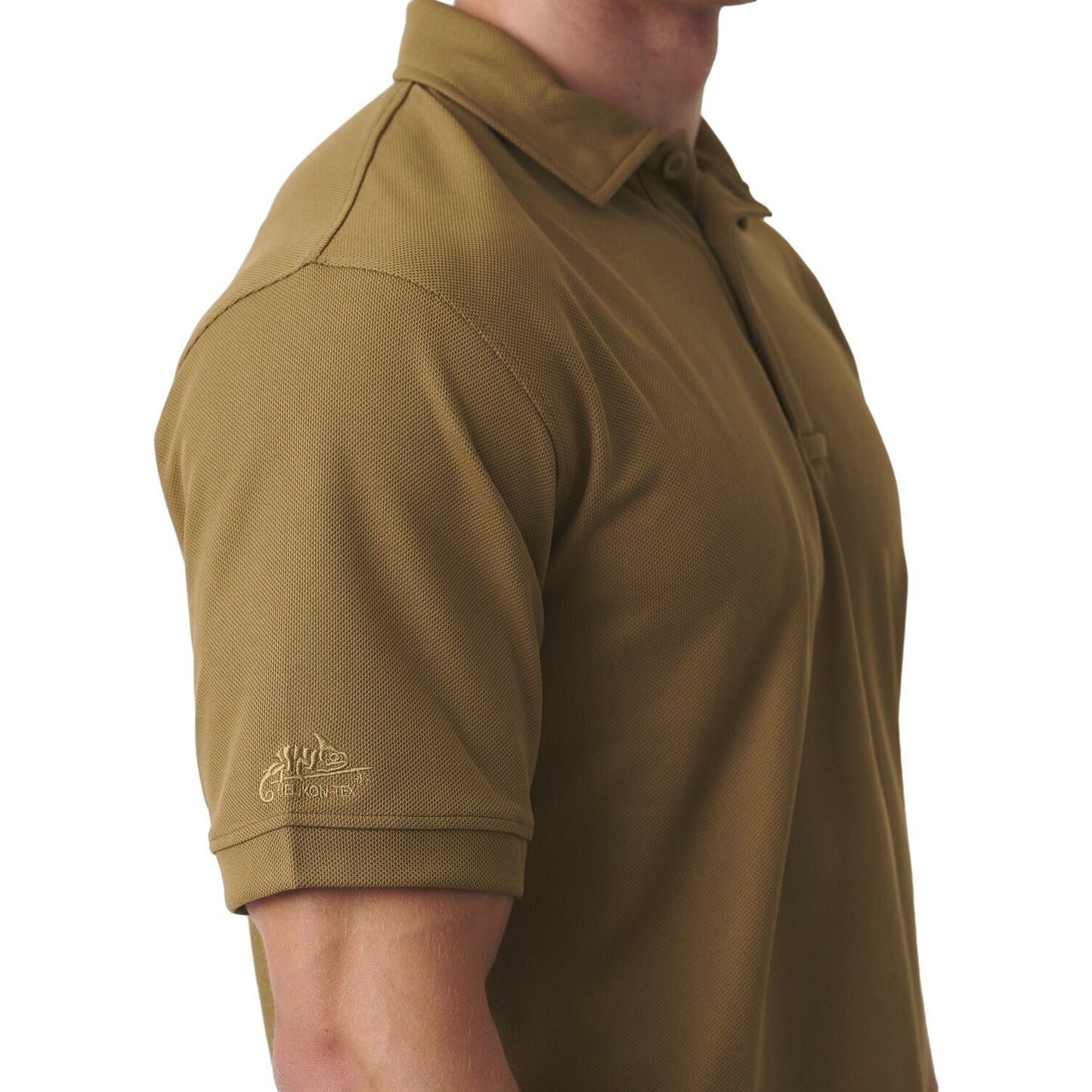 Koszulka termoaktywna Polo Helikon UTL TopCool Lite - Coyote