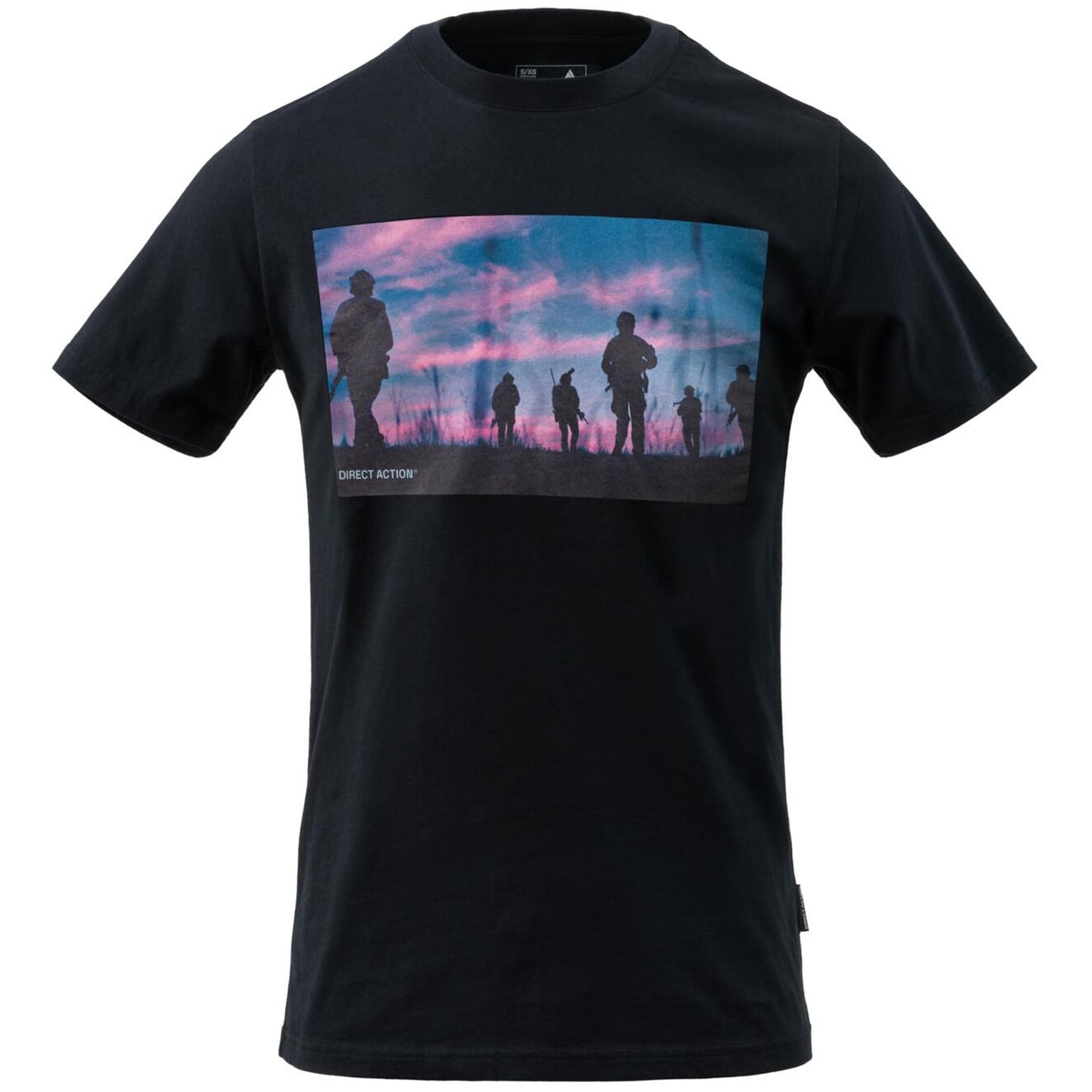 Koszulka T-shirt Direct Action Sunset - Black