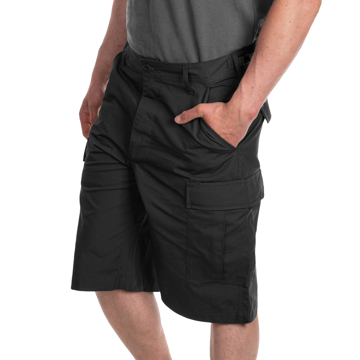 Szorty Helikon BDU PoliCotton Ripstop - Black