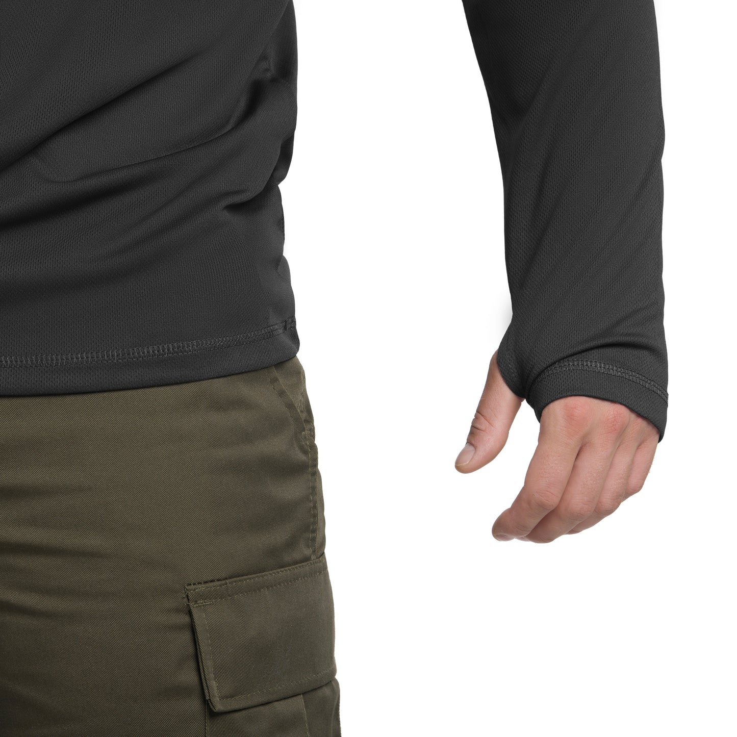 Koszulka termoaktywna Mil-Tec Tactical Long Sleeve - Black