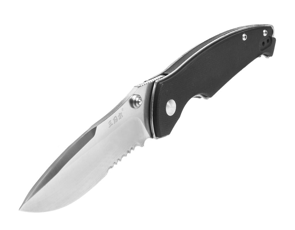 Nóż składany Sanrenmu 9029 Serrated