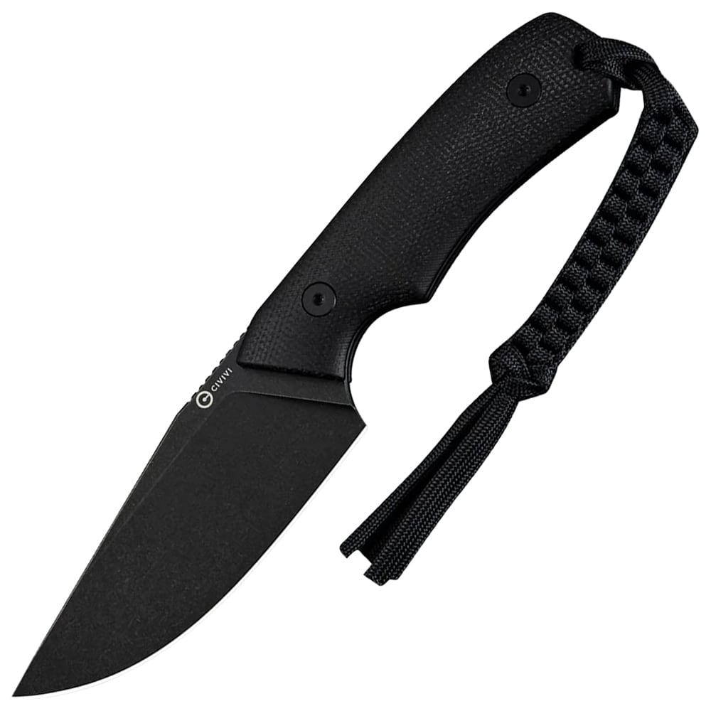 Nóż Civivi Gander Canvas Micarta - Black Stonewashed