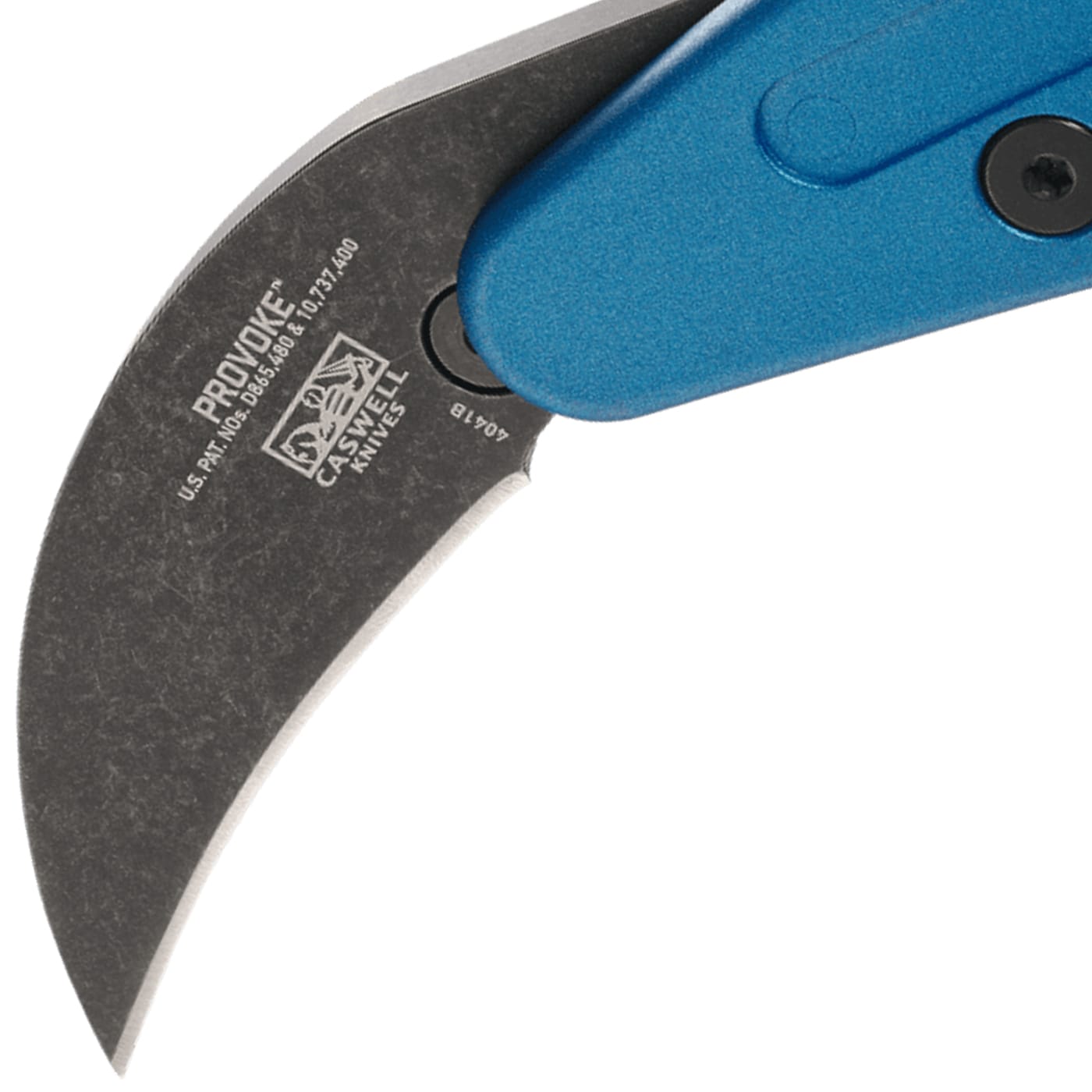 Nóż składany CRKT Provoke 1.4116 Grivory - Blue Metallic