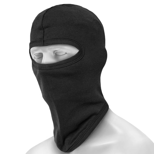 Kominiarka bawełniana Mil-Tec z 1 otworem - Black