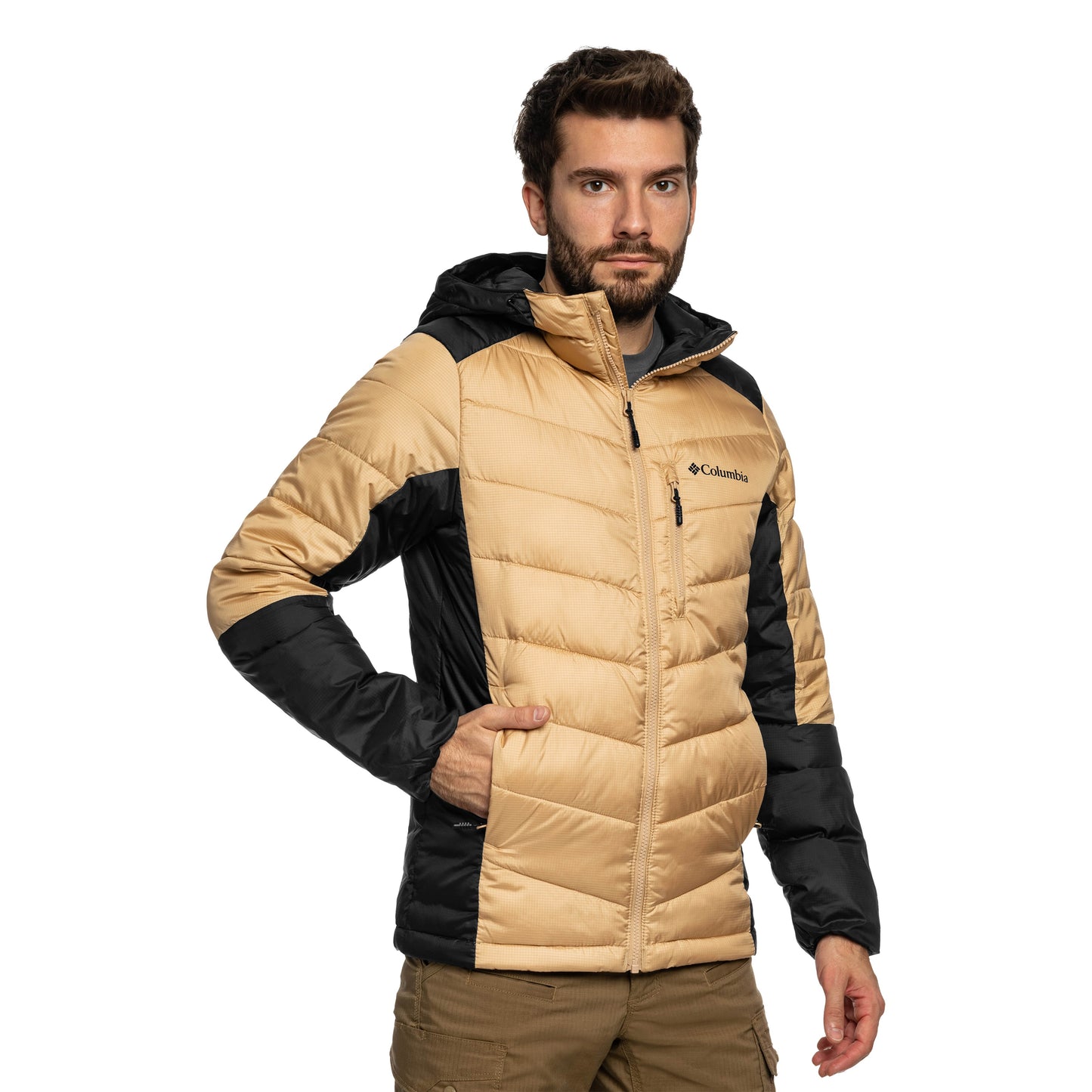 Kurtka Columbia Labyrinth Loop II Insulated Hooded - Canoe/Black
