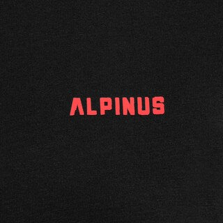 Koszulka T-shirt damska Alpinus Tulamba - Black