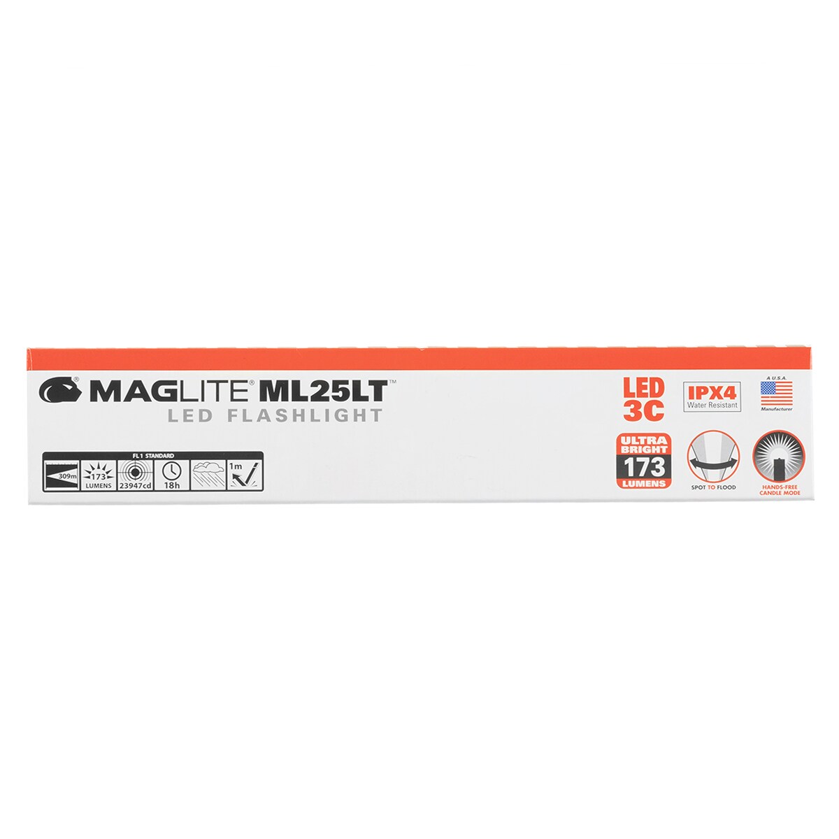 Latarka Maglite ML25LT 3-Cell LED Black - 173 lumeny