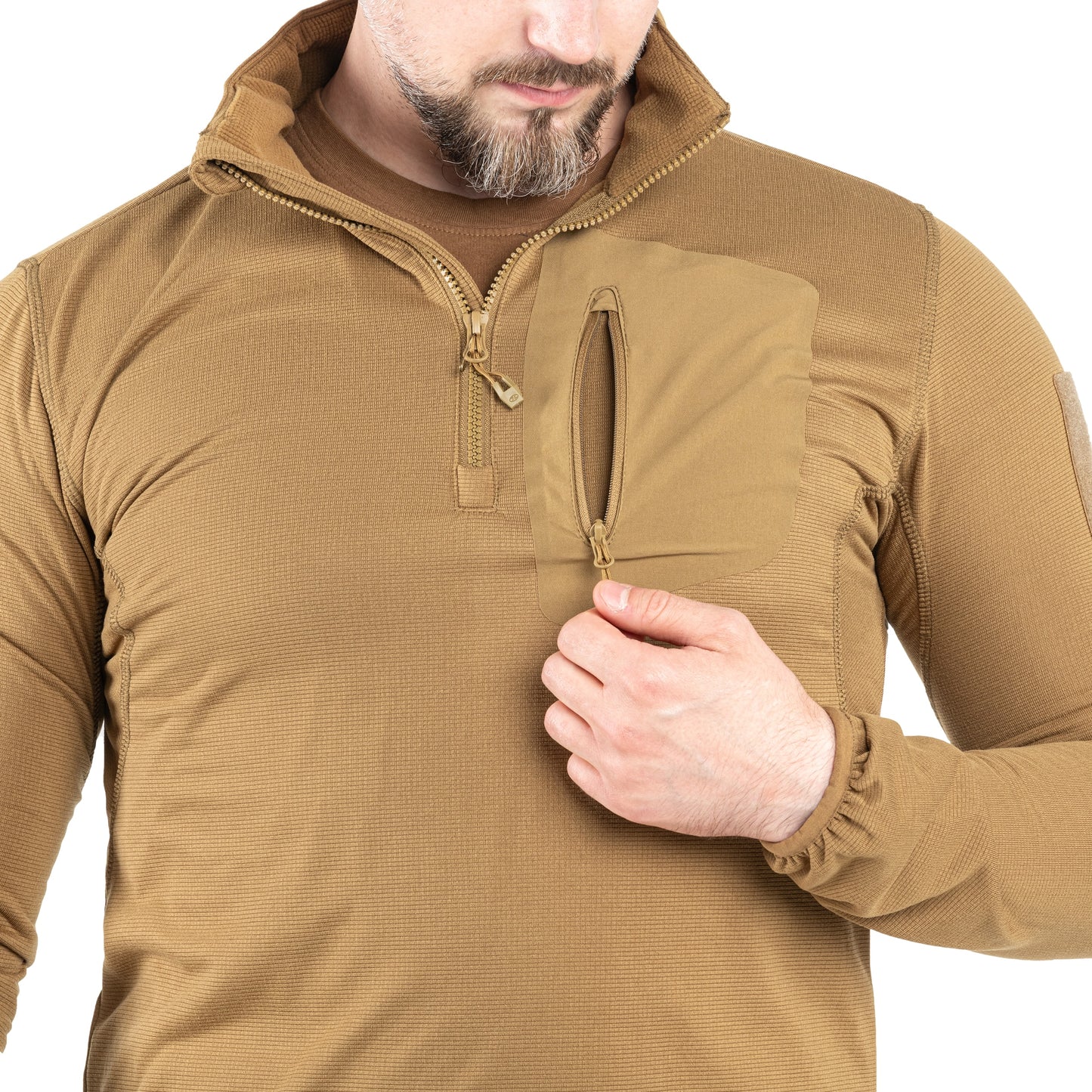 Polar Highlander Forces Tactical Hirta Fleece - Coyote Brown