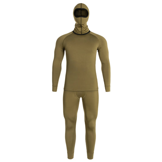 Bielizna termoaktywna męska Greg Tactic Thermo TCS01 Khaki - komplet