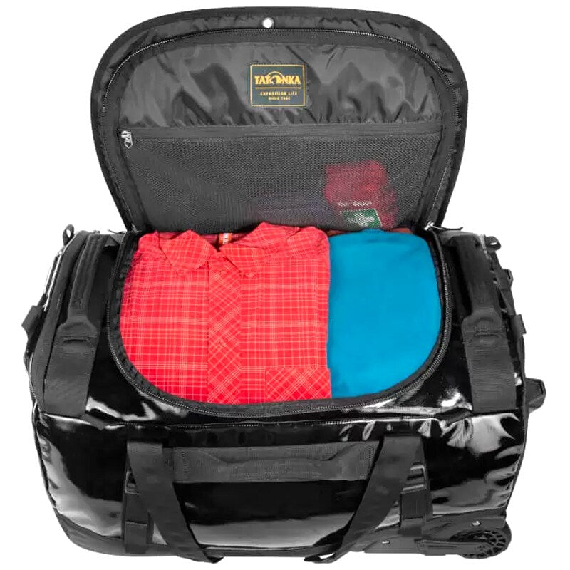 Torba na kółkach Tatonka Barrel Roller Trollery 60 l - Black