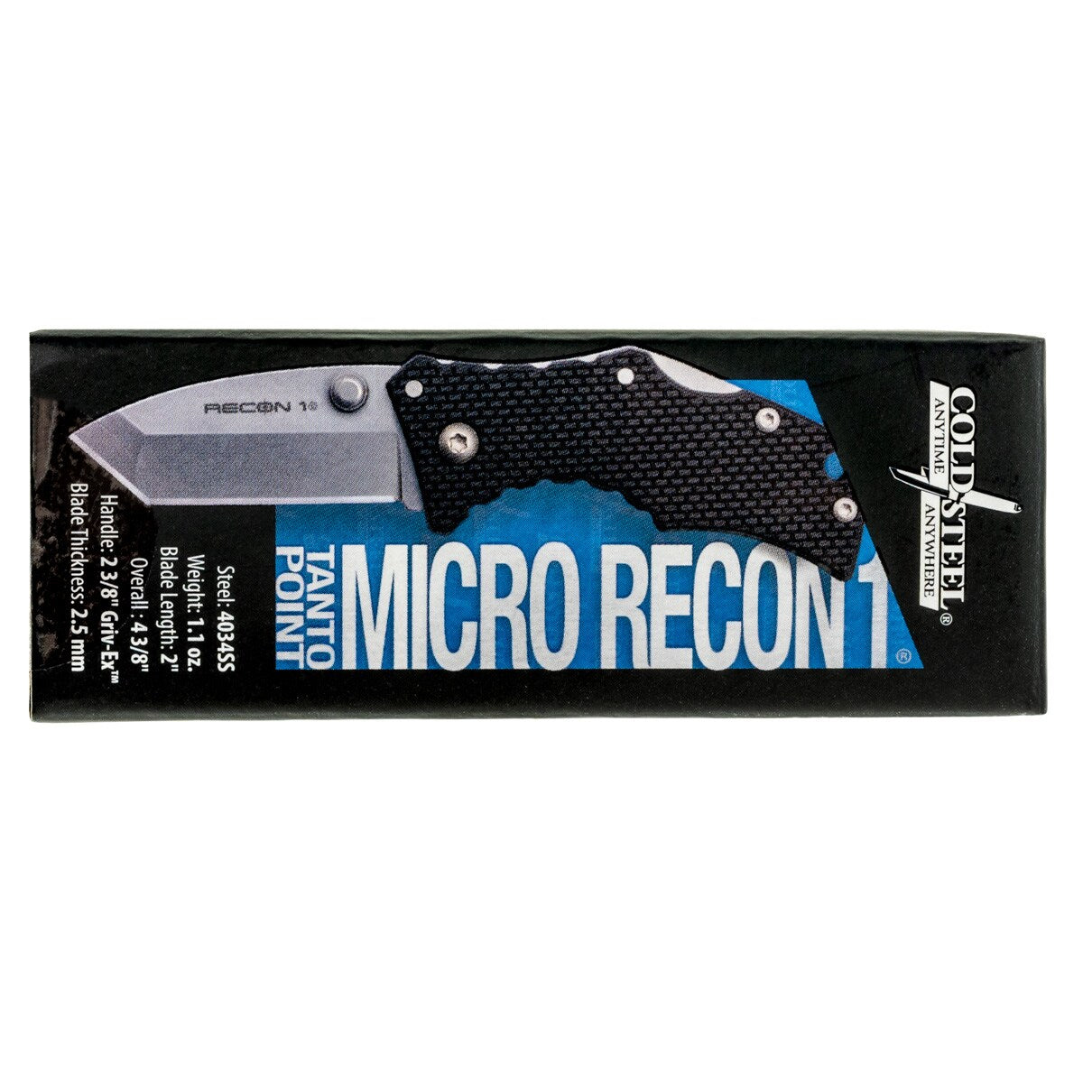 Nóż składany Cold Steel Micro Recon 1 Tanto Point 4034SS
