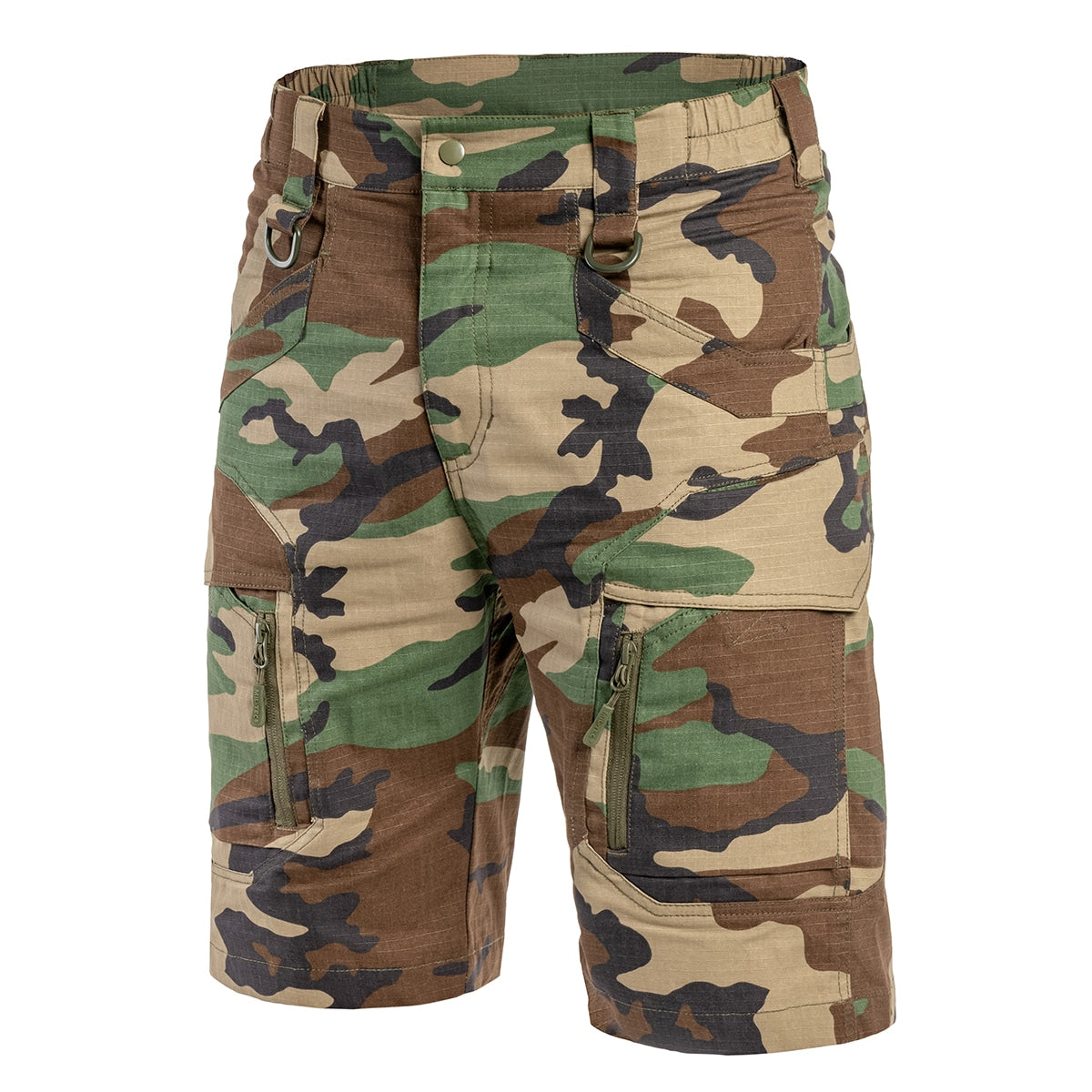 Szorty Mil-Tec Assault Rip-Stop - Woodland