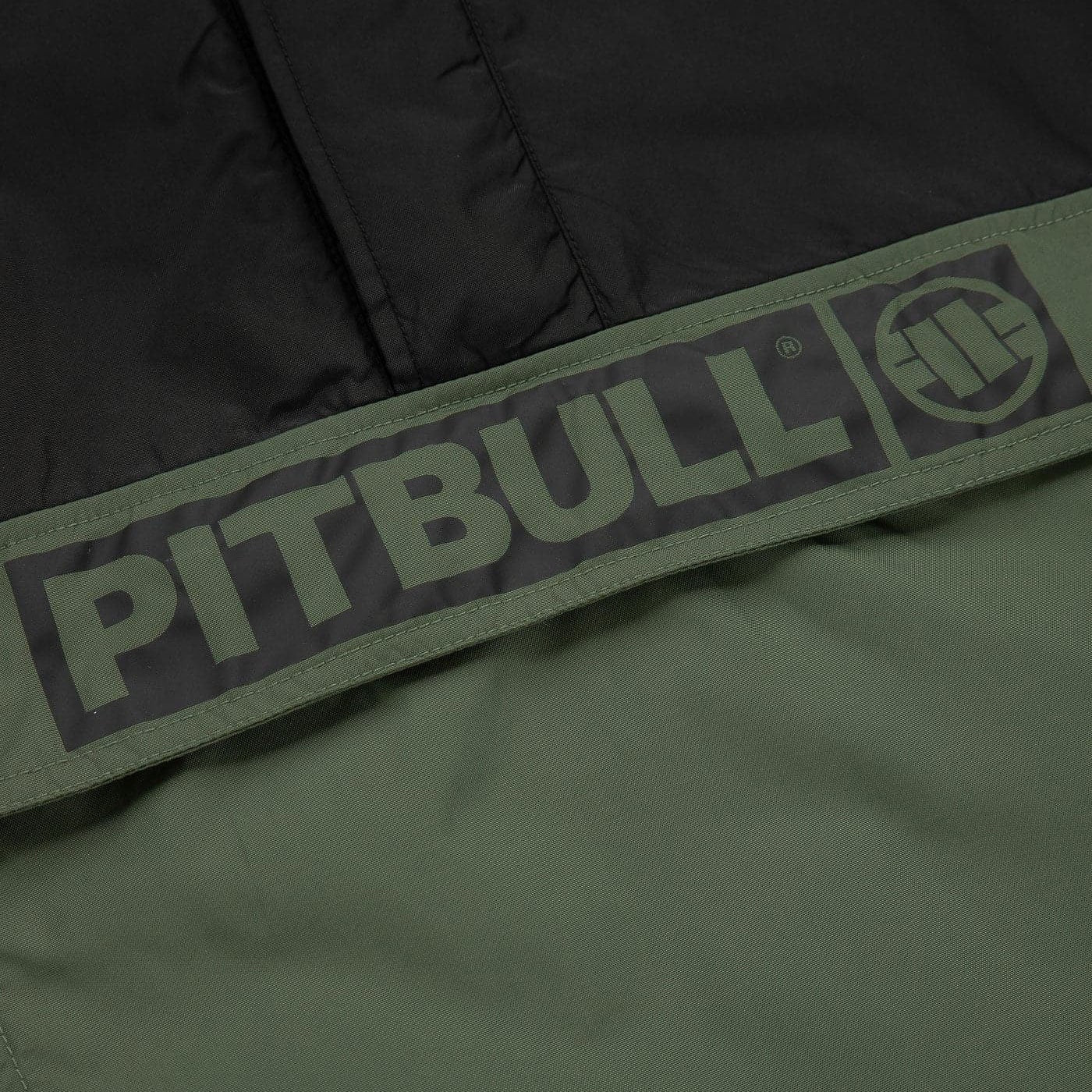 Kurtka Pitbull Two Color Kangaroo - Black/Olive