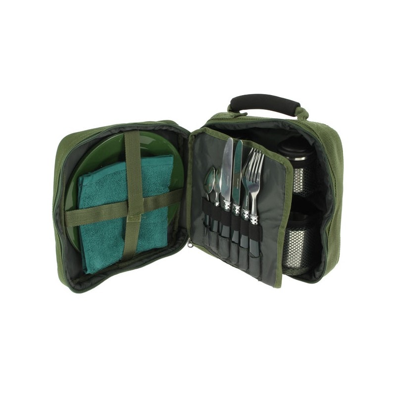 Zestaw naczyń turystycznych NGT Deluxe Cutlery Set