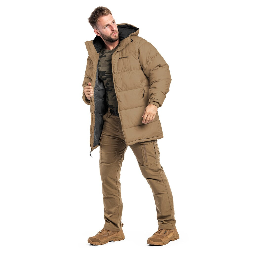 Kurtka Columbia Pike Lake Puffer Parka - Delta