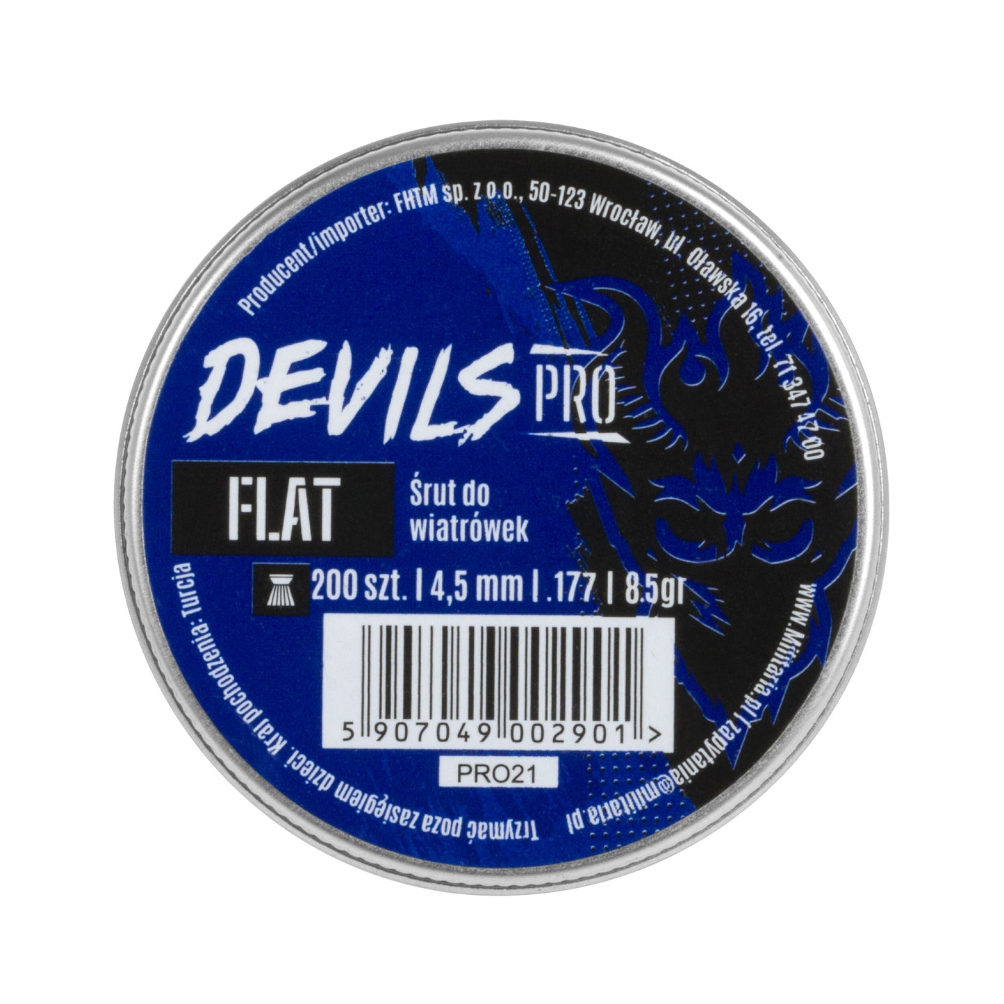 Śrut Devils Pro Match Grooved 4,5 mm 8,5 gr - 200 szt.