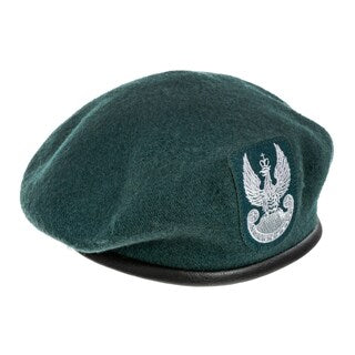 Beret BB-TEX Wojska Polskiego tłoczony - Zielony