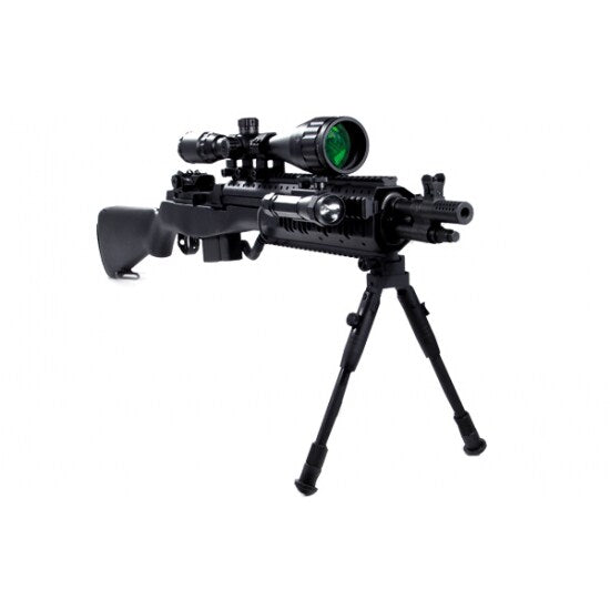 Dwójnóg UTG Shooter's Bipod Rubber Feet 8,7"-10,6" Picatinny - Black