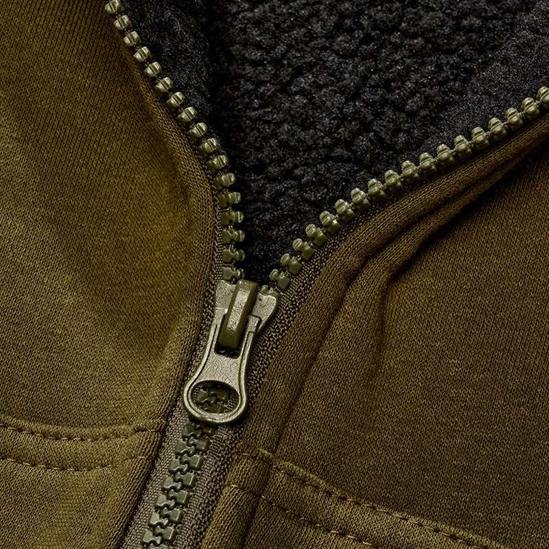 Bluza Brandit Sweatjacket Teddylining - Olive