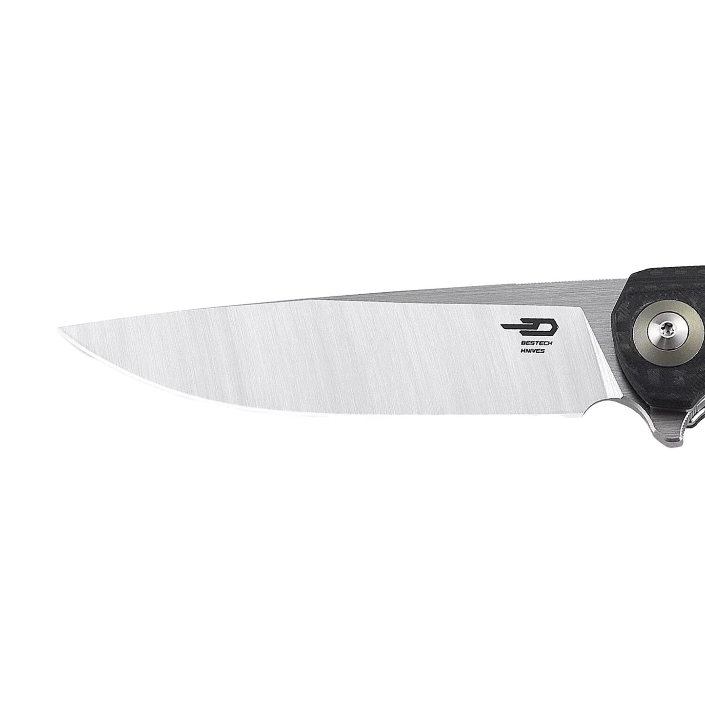 Nóż składany Bestech Knives Ascot - Wood/Satin Blade