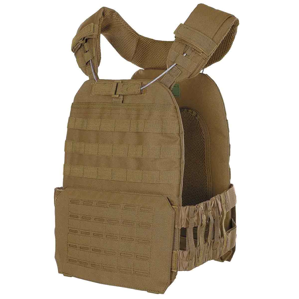 Kamizelka taktyczna MFH Laser MOLLE - Coyote Tan