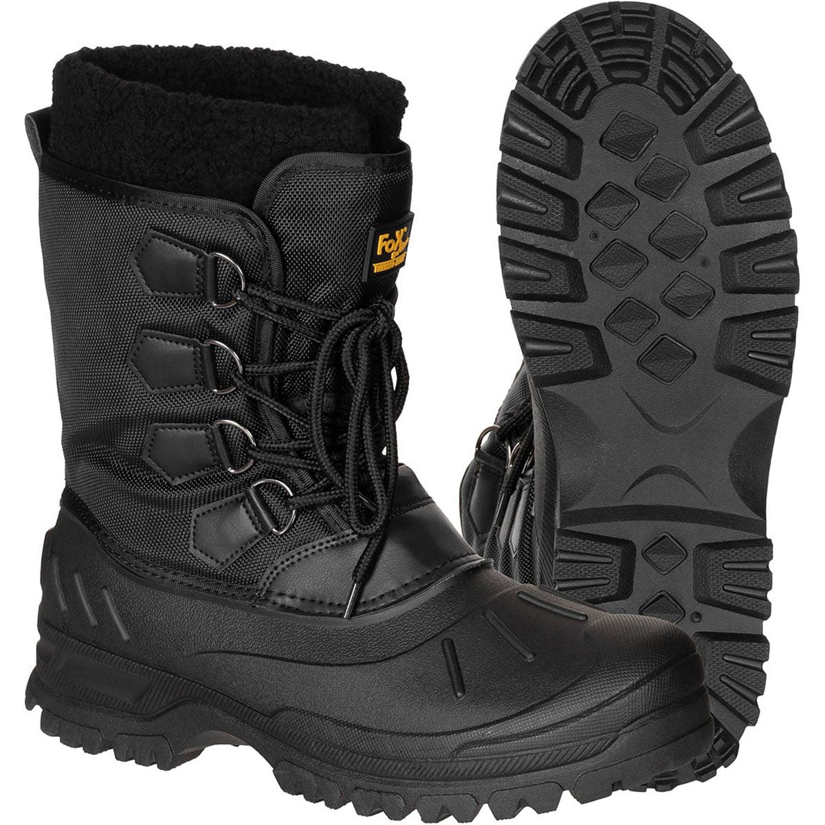 Buty śniegowce MFH Fox Outdoor Thermo Boots - Black