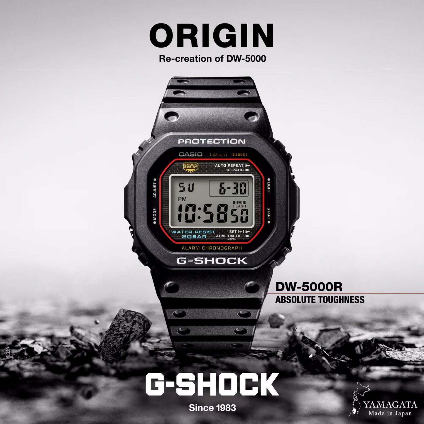 Zegarek Casio G-Shock The Origin DW-5000R-1AER