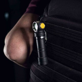 Latarka czołowa i kątowa Armytek Wizard C2 Pro Max Magnet USB Warm - 3720 lumenów