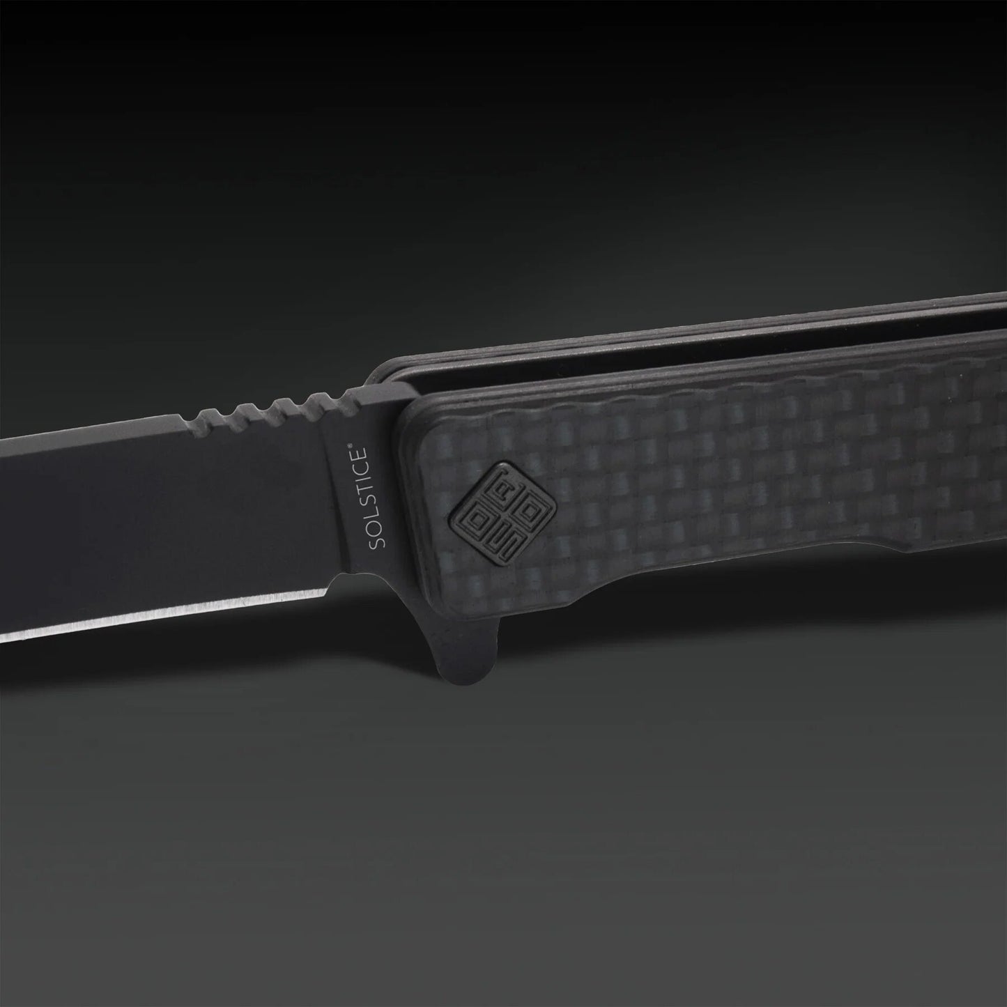 Nóż składany Ocaso Solstice Carbon Fiber - Black