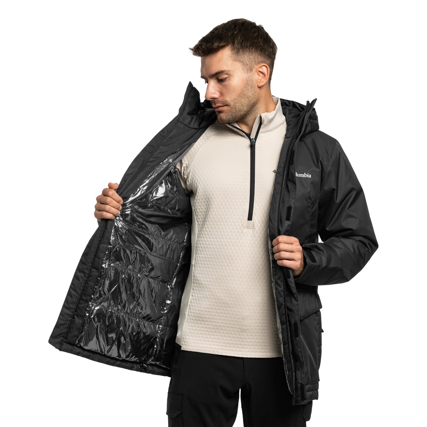 Kurtka Columbia Pines Lake Parka - Black
