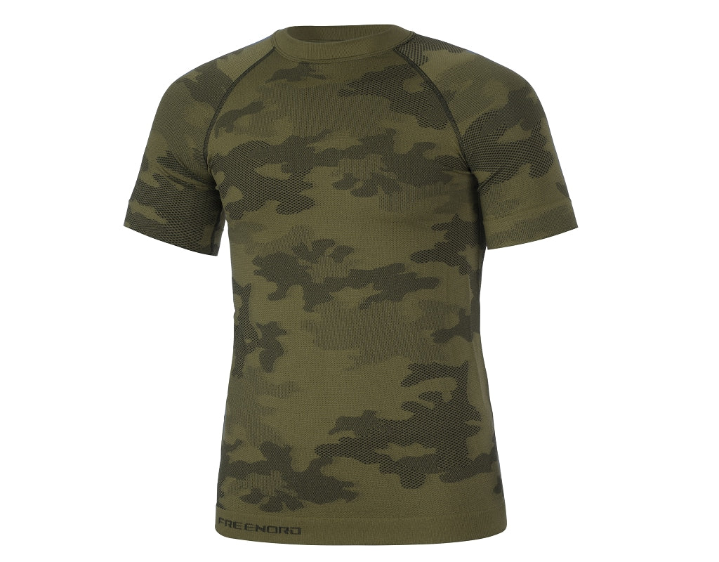 Koszulka termoaktywna FreeNord Tactical Short Sleeve - Camo
