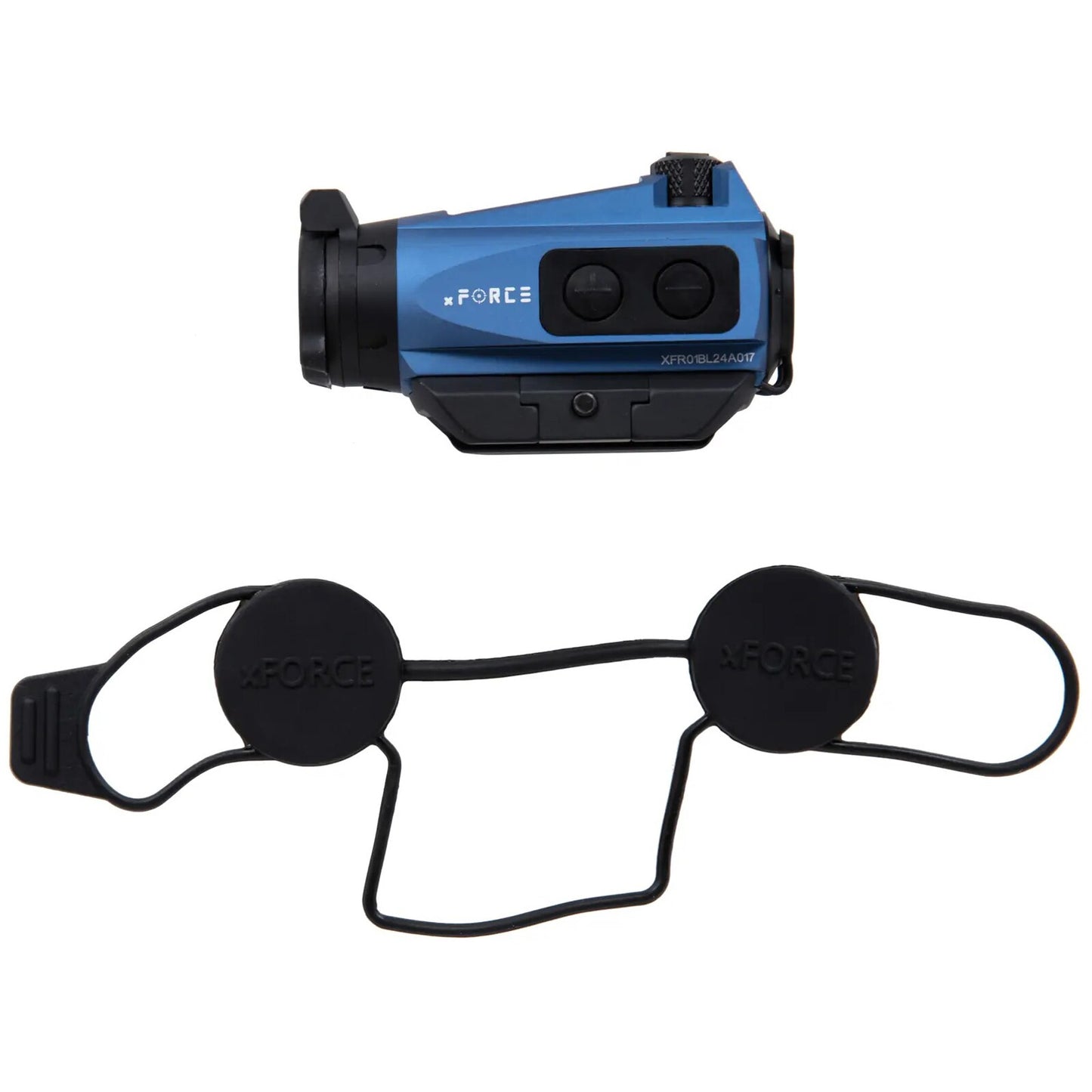 Kolimator ASG JJ Airsoft XForce XTSP Solar Red Dot - Blue