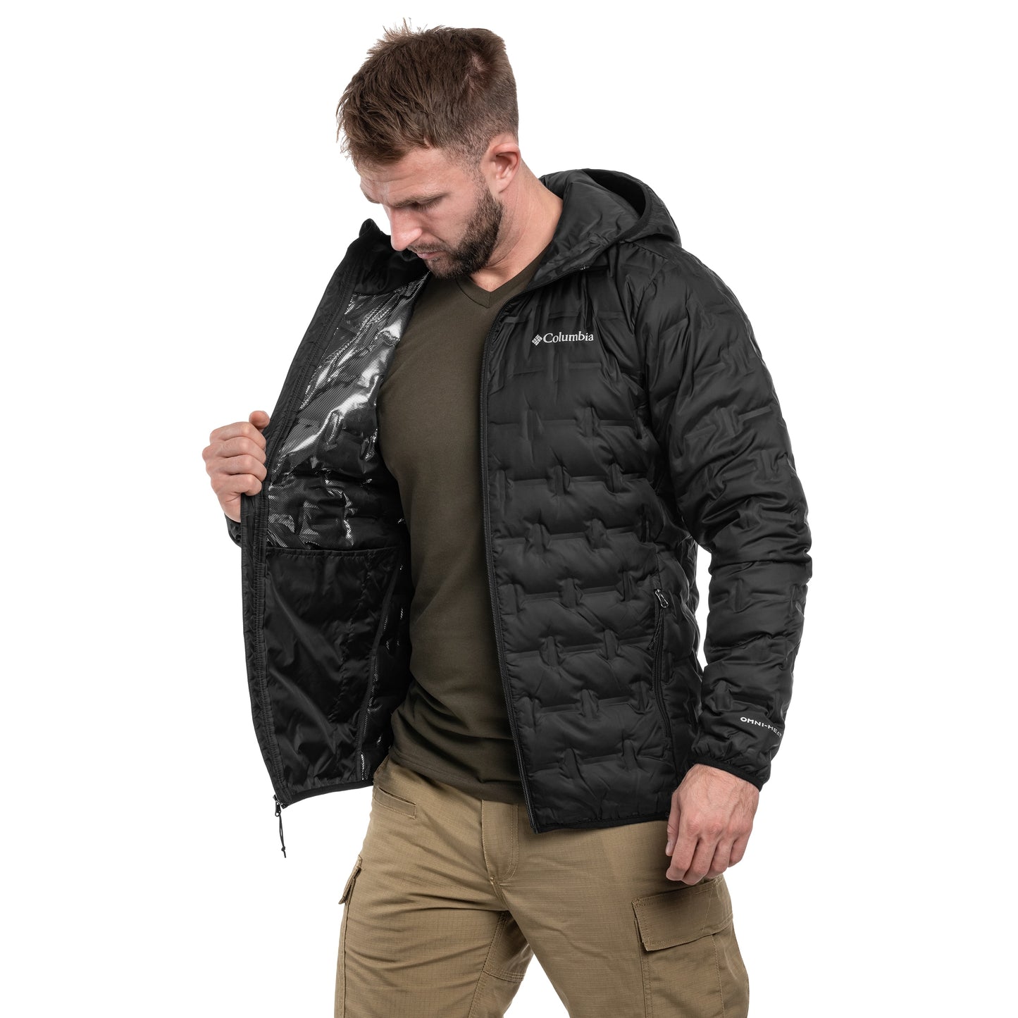 Kurtka Columbia Delta Ridge II Down Hooded - Black
