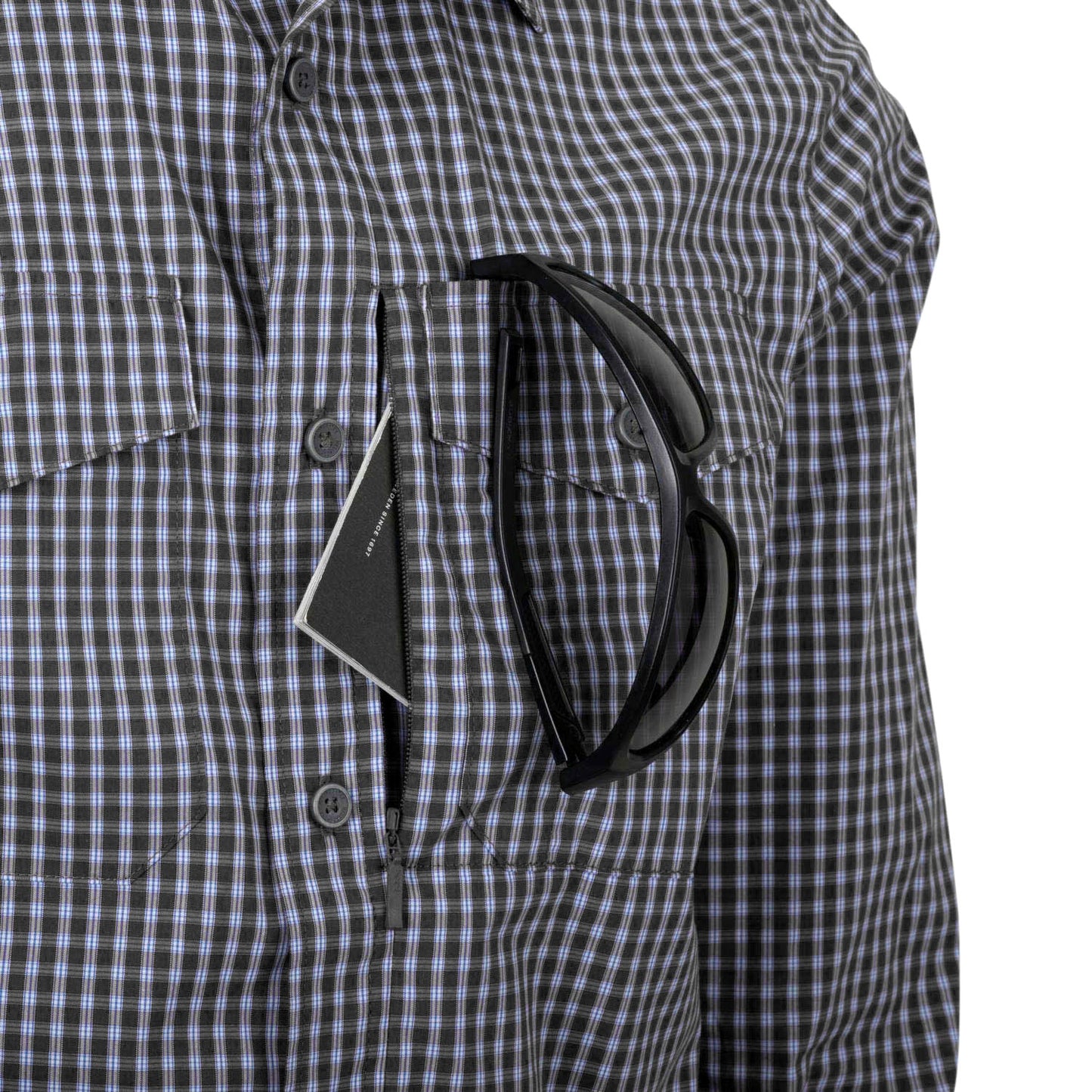 Koszula Helikon Covert Concealed Carry - Phantom Grey Checkered