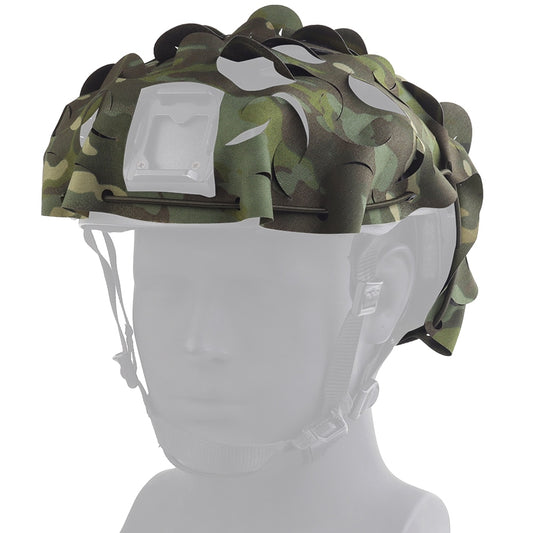 Uniwersalne maskowanie na hełm Wosport Laser Cut Cover - MultiCam Tropic