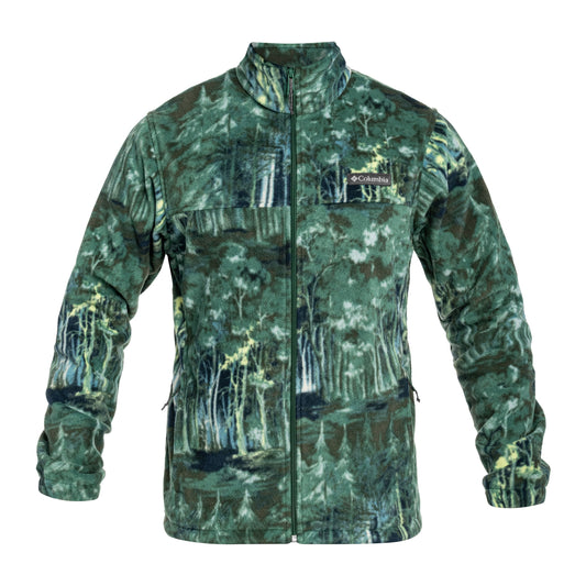 Polar Columbia Steens Mountain Printed Jacket - Rain Forest