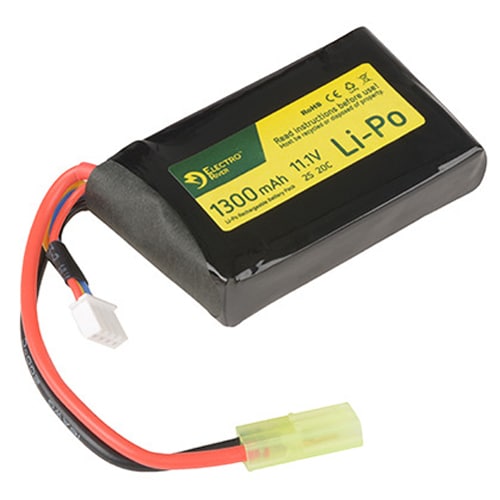 Akumulator ASG LiPo 11,1V 1300mAh 20/40C Tamiya mały