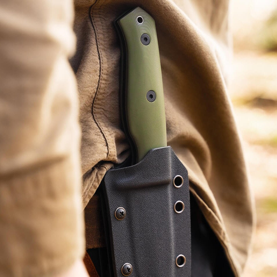 Nóż Boker Magnum Bushcraft Drop - Green