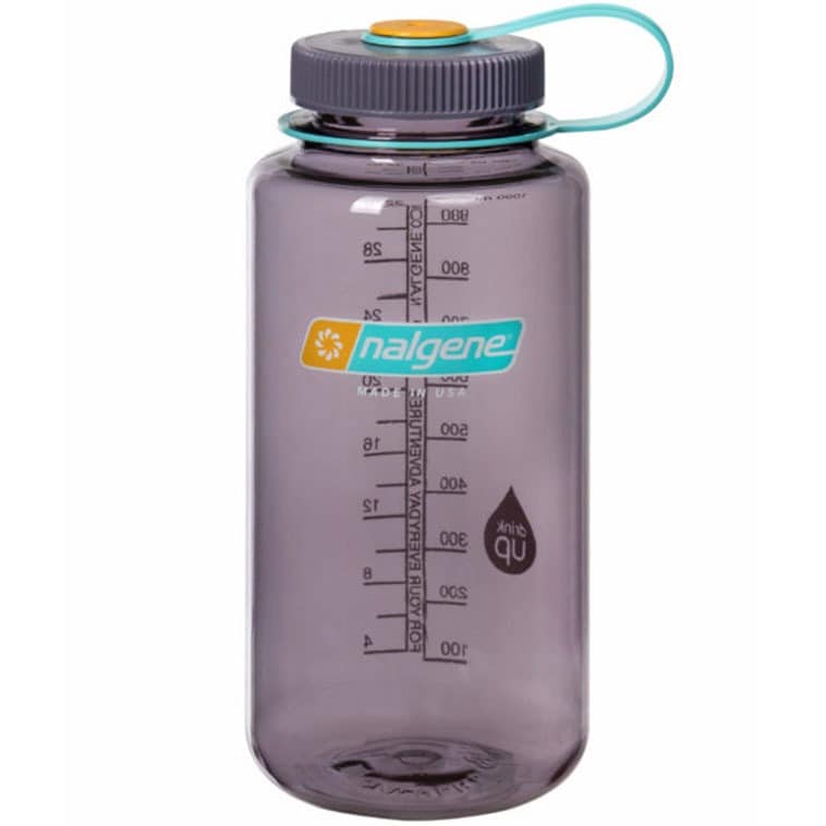 Butelka Nalgene Wide Mouth Sustain 1 l - Aubergine