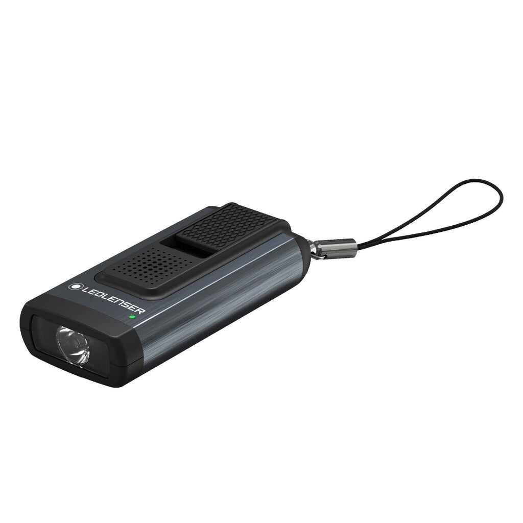 Latarka brelok Ledlenser K6R Safety Gray - 400 lm