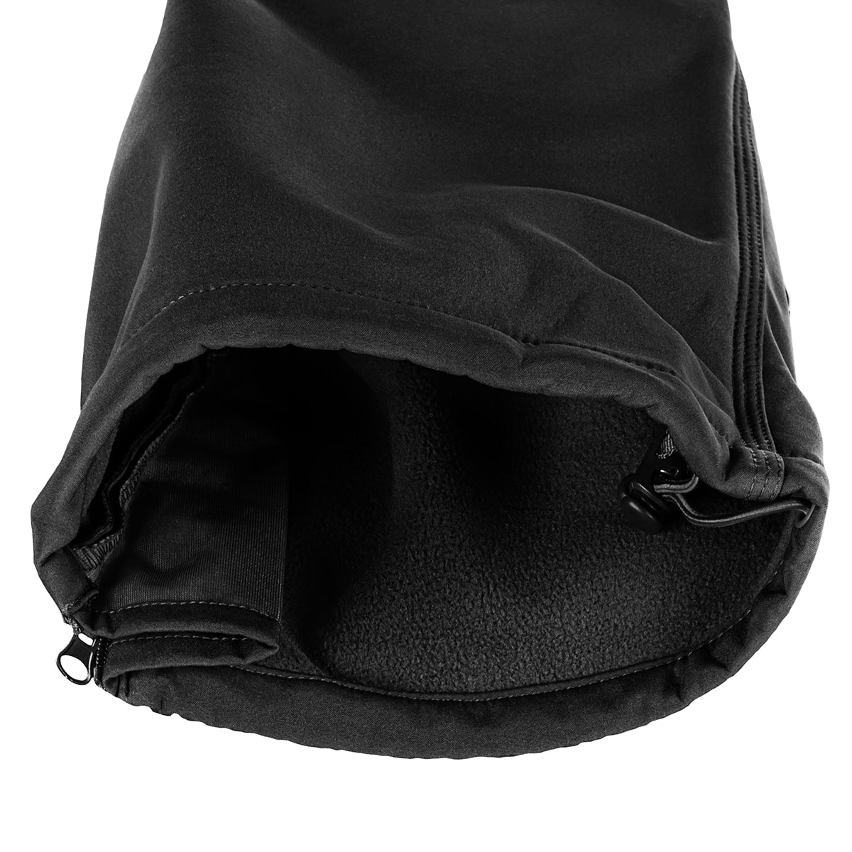 Spodnie ocieplane Mil-Tec Softshell Explorer wodoodporne - Black