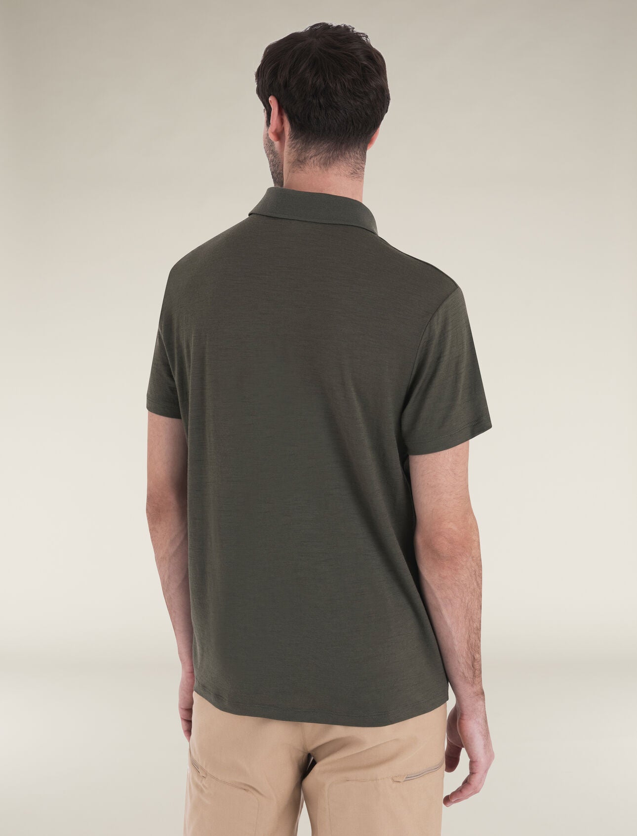 Koszulka polo Icebreaker Merino 150 Tech Lite - Loden