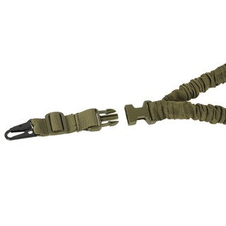 Zawieszenie taktyczne 1-punktowe 8Fields bungee - olive