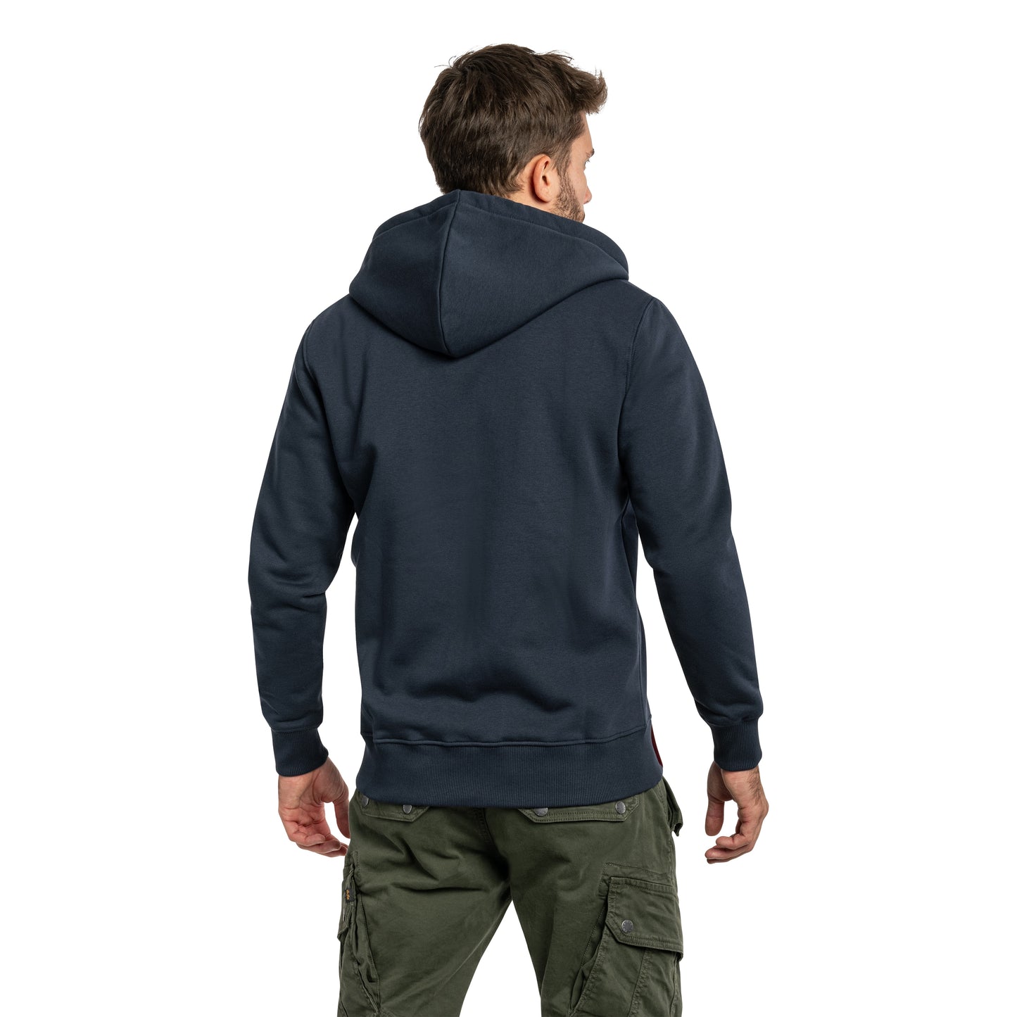 Bluza Alpha Industries Basic Zip Hoody - Rep Blue