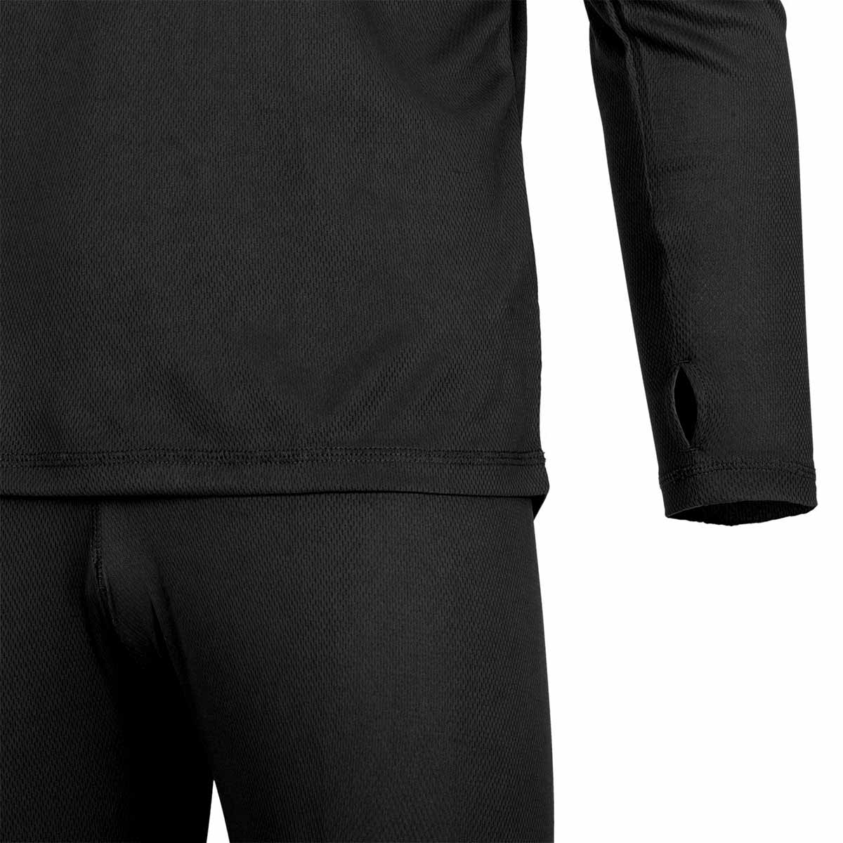 Bielizna termoaktywna Helikon US LVL 1 Black - komplet