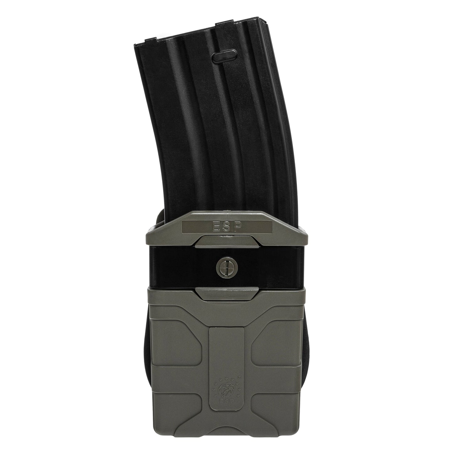 Ładownica obrotowa ESP z montażem Paddle na magazynek do AR15 - Olive Drab